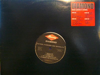 画像1: DIAMOND / HATRED, PASSIONS AND INFIDELITY (US-PROMO 2LP)