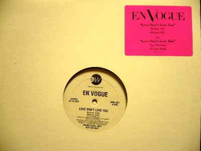 画像1: EN VOGUE / LOVE DON'T LOVE YOU (REMIX)