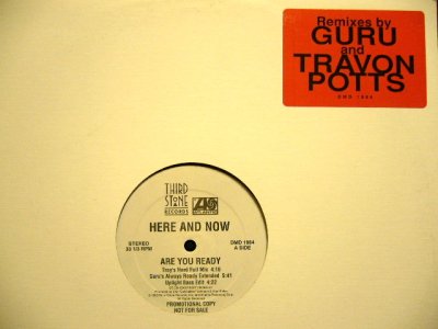 画像1: HERE AND NOW / ARE YOU READY (GURU REMIX)