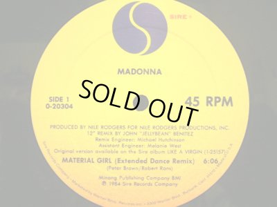 画像1: MADONNA / MATERIAL GIRL   (¥1000)