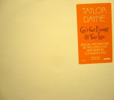 画像1: TAYLOR DAYNE / CAN'T GET ENOUGH OF YOUR LOVE (PROMO 12"×2)