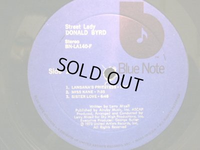 画像2: DONALD BYRD / STREET LADY