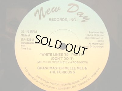 画像1: GRANDMASTER MELLE MEL & THE FURIOUS 5 / WHITE LINES '89-PART II(DON'T DO IT)