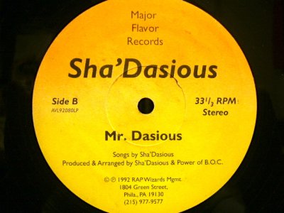 画像2: SHA’DASIOUS / IMA PUT MY THING DOWN / MR. DASIOUS