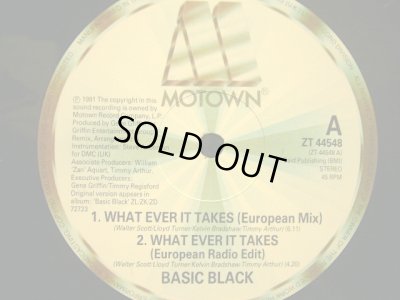 画像2: BASIC BLACK / WHAT EVER IT TAKES (REMIX)
