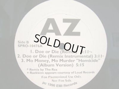 画像2: AZ ‎/ DOE OR DIE (PROMO)
