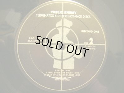 画像4: PUBLIC ENEMY / FEAR OF A BLACK PLANET (Terminator X DJ Performance Discs)12" × 3