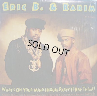 画像1: ERIC B. & RAKIM / WHAT'S ON YOUR MIND 