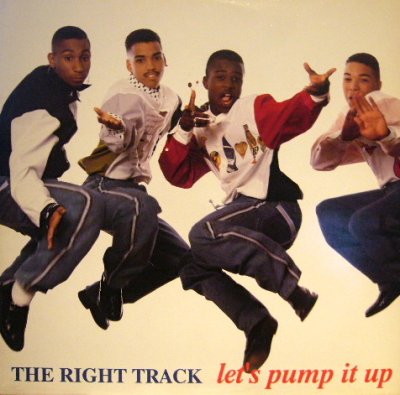 画像1: THE RIGHT TRACK / LET’S PUMP IT UP