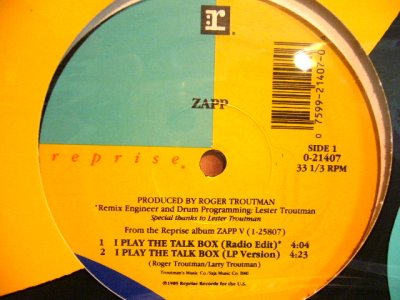 画像1: ZAPP / I PLAY THE BOX