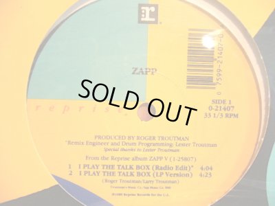 画像1: ZAPP / I PLAY THE BOX