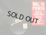 WILL TO POWER / SAY IT’S GONNA RAIN
