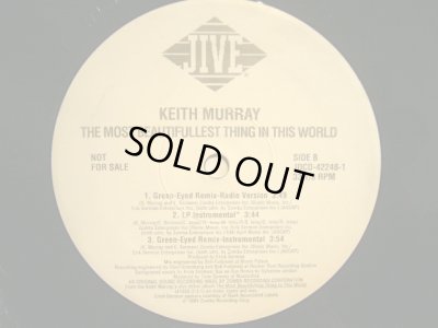 画像4: KEITH MURRAY / THE MOST BEAUTIFULLEST THING IS THIS WORLD (SAX REMIX) (US PROMO)