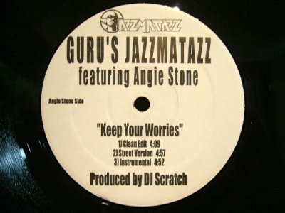 画像2: GURU’S JAZZMATAZZ feat. THE ROOTS / LITT YOUR FIST / KEEP YOUR WORRIES