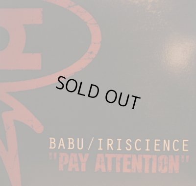 画像1: BABU / IRISCIENCE / PAY ATTENTION