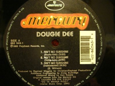 画像1: DOUGIE DEE / AIN’T NO SUNSHINE