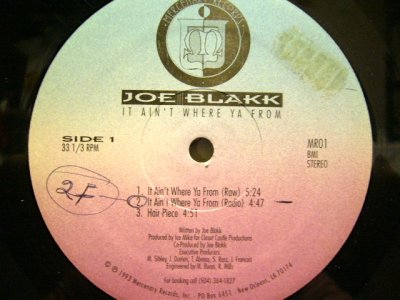 画像1: JOE BLAKK / IT AIN’T WHERE YA FROM