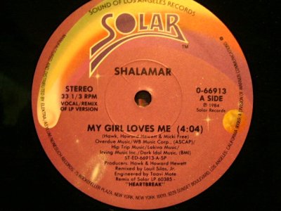 画像1: SHALAMAR / MY GIRL LOVES ME