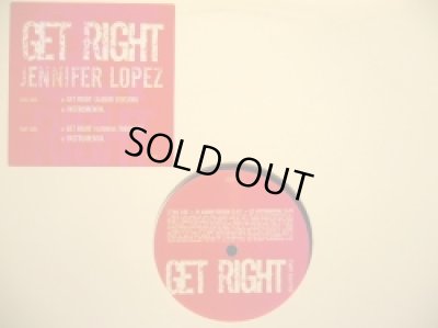 画像1: JENNIFER LOPEZ / GET RIGHT (PROMO)