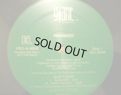 画像1: HAMMER / DON'T STOP