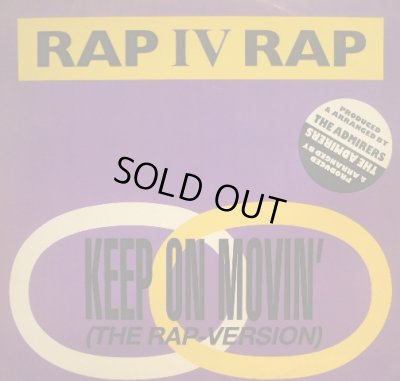 画像1: RAP VI RAP / KEEP ON MOVIN’ (THE RAP-VERSION)