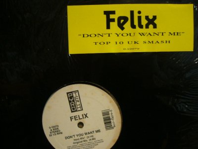 画像1: FELIX / DON’T YOU WANT ME