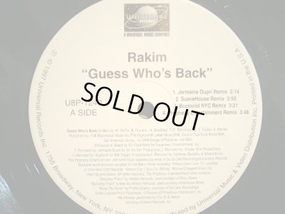 画像1: RAKIM / GUESS WHO'S BACK (REMIX)