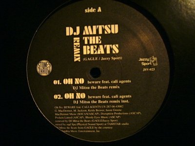 画像1: DJ MITSU THE BEATS (REMIX) / OH NO (SS)