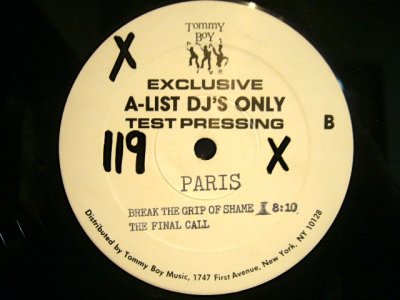 画像2: PARIS / BREAK THE GRIP OF SHAME (TESTPRESS)