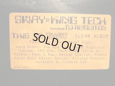 画像2: SWAY & KING TECH / THIS OR THAT (2LP)