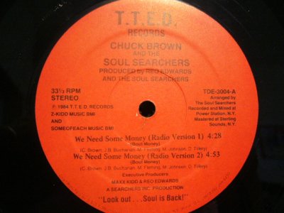 画像1: CHUCK BROWN AND THE SOUL SEARCHERS / WE NEED SOME MONEY