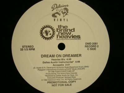 画像4: THE BRAND NEW HEAVIES / DREAM ON DREAMER ( PROMO 2×12”)