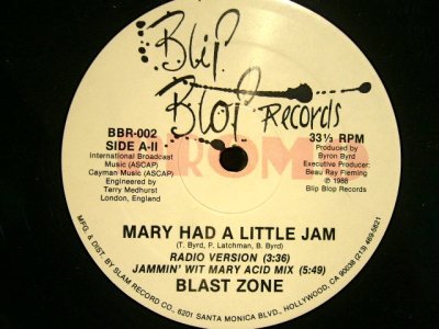 画像1: BLAST ZONE / MARY HAD A LITTLE JAM