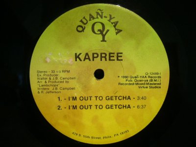 画像1: KAPREE / I’M OUT TO GETCHA / I’M LOOKING FOR SOMEONE