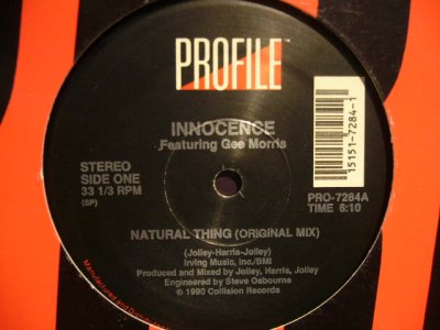 画像1: INNOCENCE Feat. GEE MORRIS / NATURAL THING