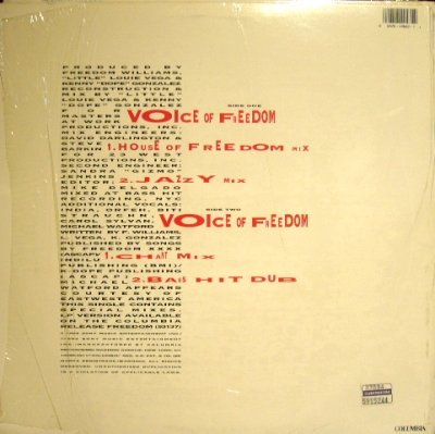 画像2: FREEDOM WILLIAMS / VOICE OF FREEDOM