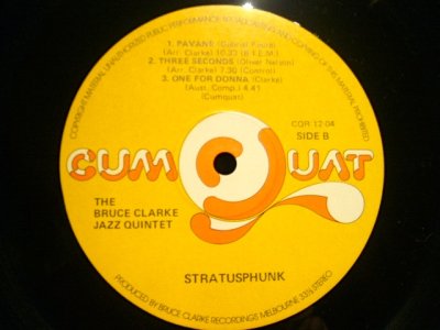 画像4: THE BRUCE CLARKE JAZZ QUINTED / STRATUSPHUNK 