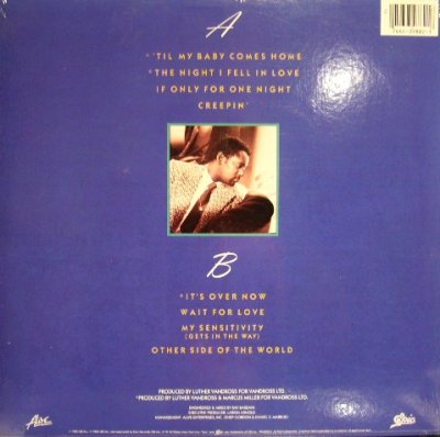 画像2: LUTHER BANDROSS / THE NIGHT I FEEL IN LOVE (LP)