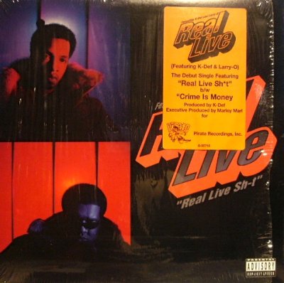 画像1: REAL LIVE feat. K-DEF & LARRY-O / REAL LIVE SH*T