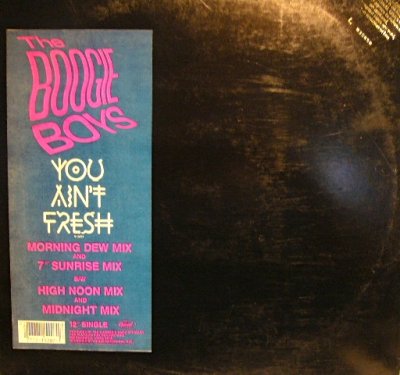 画像1: THE BOOGIE BOYS / YOU AIN’T FRESH (¥500)