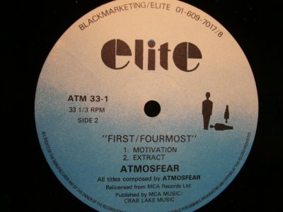 画像2: ATMOSFEAR / FIRST / FOURMOST