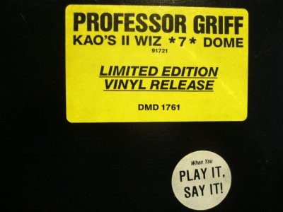 画像2: PROFESSOR GRIFF / KAO’S II WIZ *7* DOME (2LP)