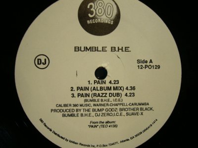 画像1: BUMBLE B.H.E. / PAIN (PROMO)