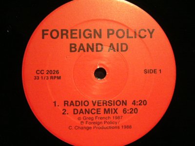 画像3: FOREIGN POLICY / BAND AID