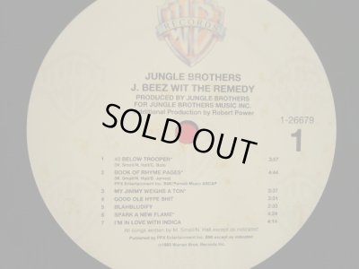 画像2: JUNGLE BROTHERS / J. BEEZ WIT THE REMEDY (LP)