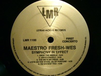 画像3: MAESTRO FRESH-WES / SYMPHONY IN EFFECT (US-LP)