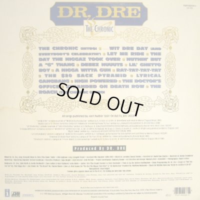 画像2: DR. DRE / THE CHRONIC (GEMA-LP)