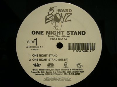 画像1: 5TH WARD BOYZ / ONE NIGHT STAND