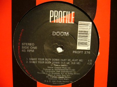 画像1: DOOM / SHAKE YOUR BOBY DOWN  (¥500)