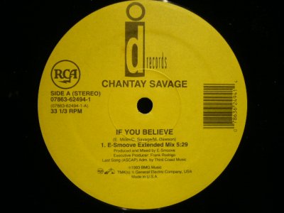 画像1: CHANTAY SAVAGE / IF YOU BELIEVE